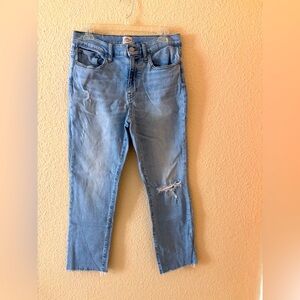 J Crew  Slim Boyfriend jeans Ankle 28